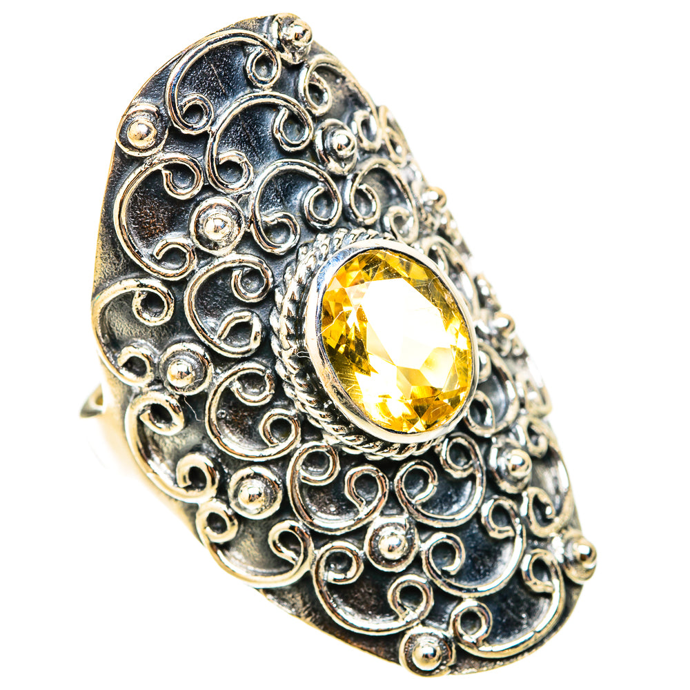 Citrine Rings handcrafted by Anasilvercos - RING119792 - Photo 2