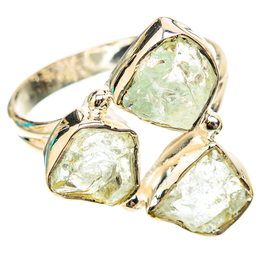 Aquamarine Rings handcrafted by Anasilvercos - RING119814 - Photo 2