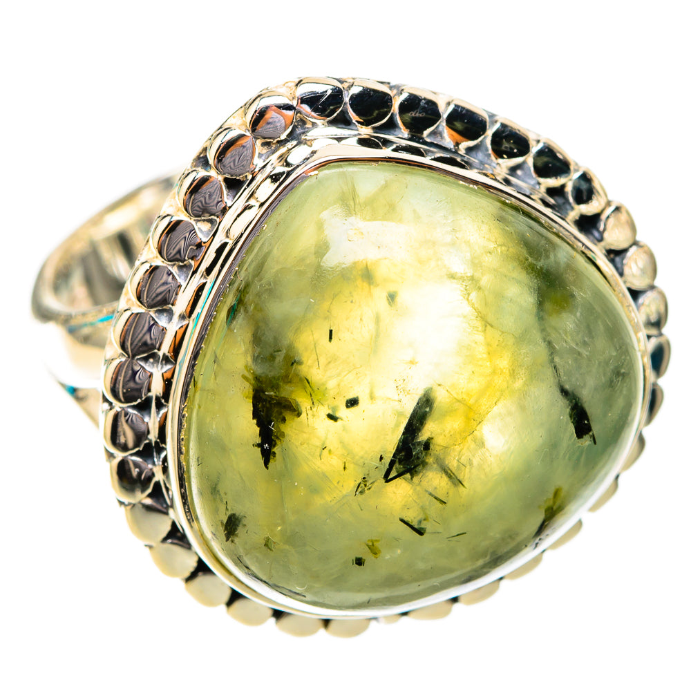 Prehnite Rings handcrafted by Anasilvercos - RING119818 - Photo 2