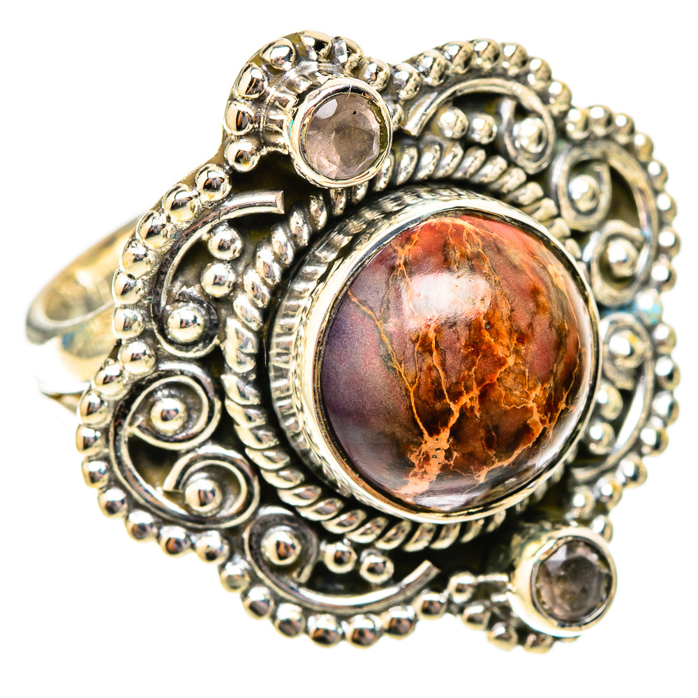 Wild Horse Jasper Rings handcrafted by Anasilvercos - RING119831 - Photo 2