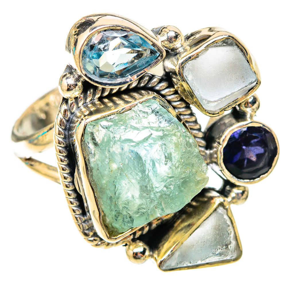Aquamarine Rings handcrafted by Anasilvercos - RING119842 - Photo 2