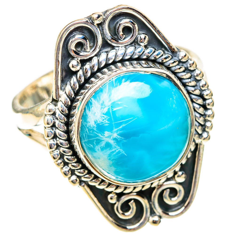 Larimar Rings handcrafted by Anasilvercos - RING119847 - Photo 2