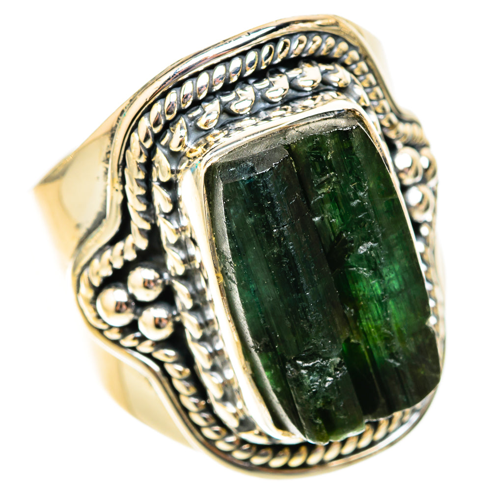 Chrome Diopside Rings handcrafted by Anasilvercos - RING119855 - Photo 2