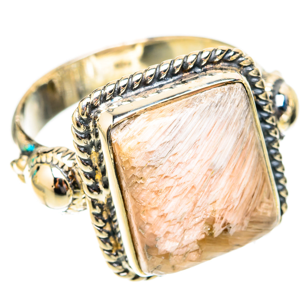 Scolecite Rings handcrafted by Anasilvercos - RING119858 - Photo 2