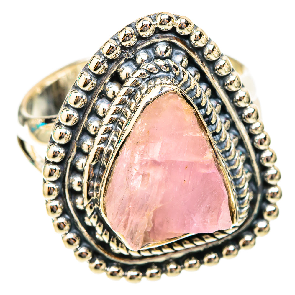 Rose Quartz Rings handcrafted by Anasilvercos - RING119862 - Photo 2