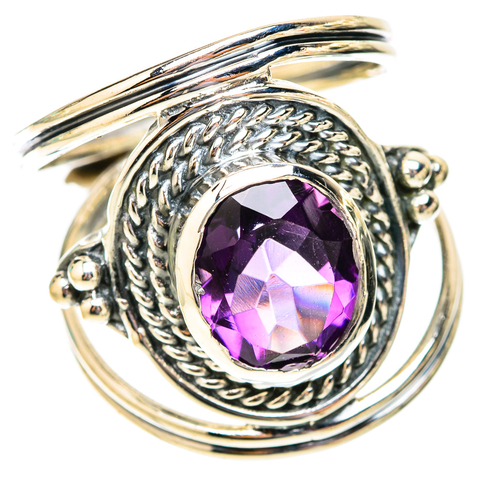 Amethyst Rings handcrafted by Anasilvercos - RING119863 - Photo 2