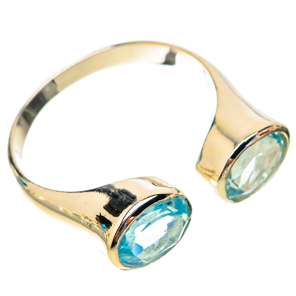 Blue Topaz Rings handcrafted by Anasilvercos - RING119876 - Photo 2