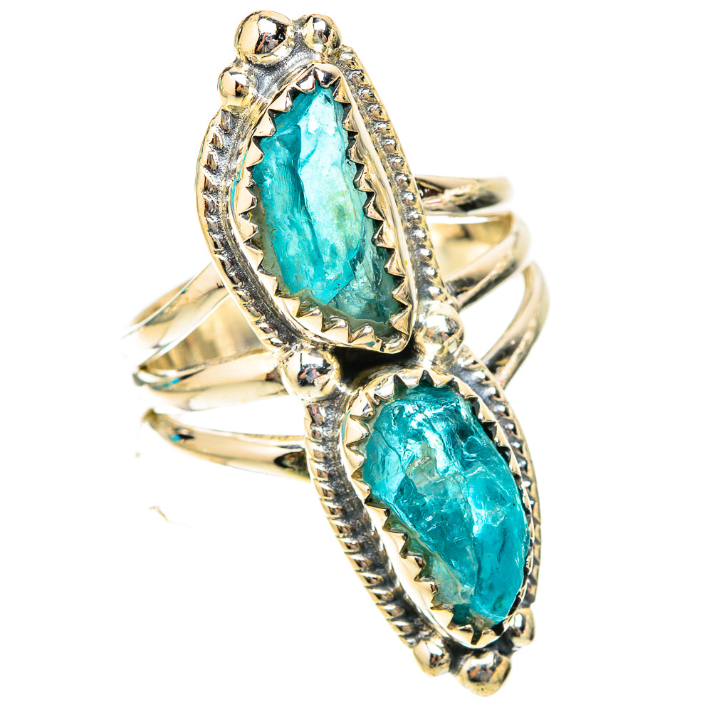 Apatite Rings handcrafted by Anasilvercos - RING119878 - Photo 2