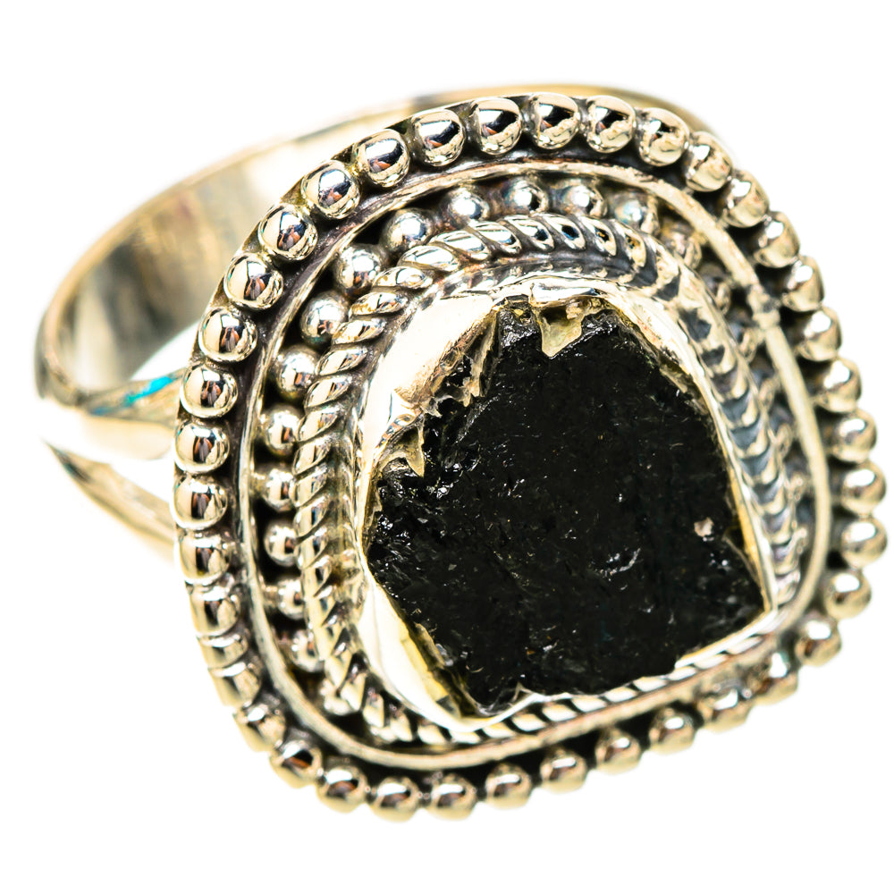 Tektite Rings handcrafted by Anasilvercos - RING119896 - Photo 2