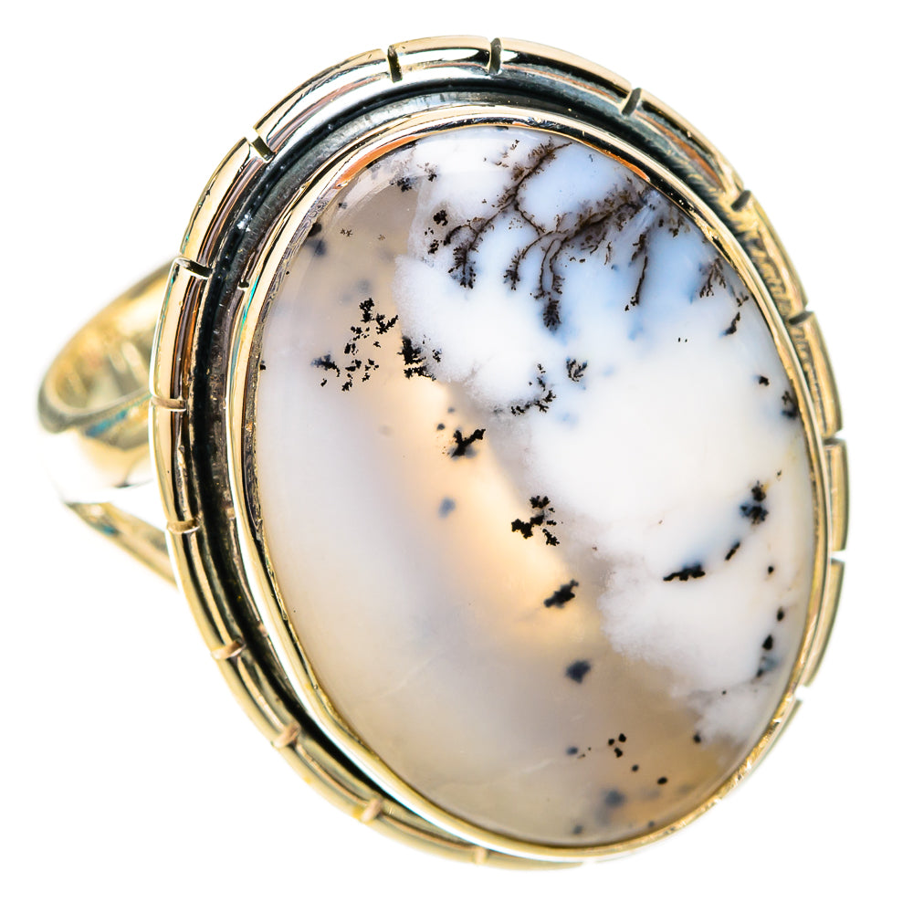 Dendritic Opal Rings handcrafted by Anasilvercos - RING119898 - Photo 2
