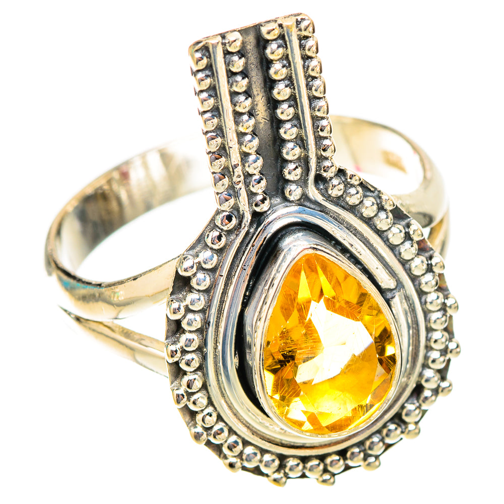 Citrine Rings handcrafted by Anasilvercos - RING119917 - Photo 2