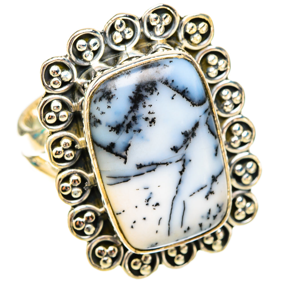 Dendritic Opal Rings handcrafted by Anasilvercos - RING119924 - Photo 2