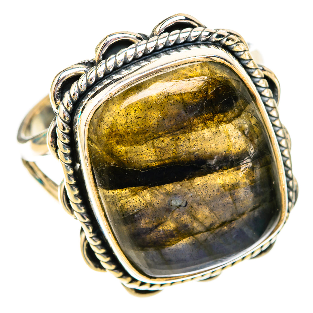 Labradorite Rings handcrafted by Anasilvercos - RING119927 - Photo 2