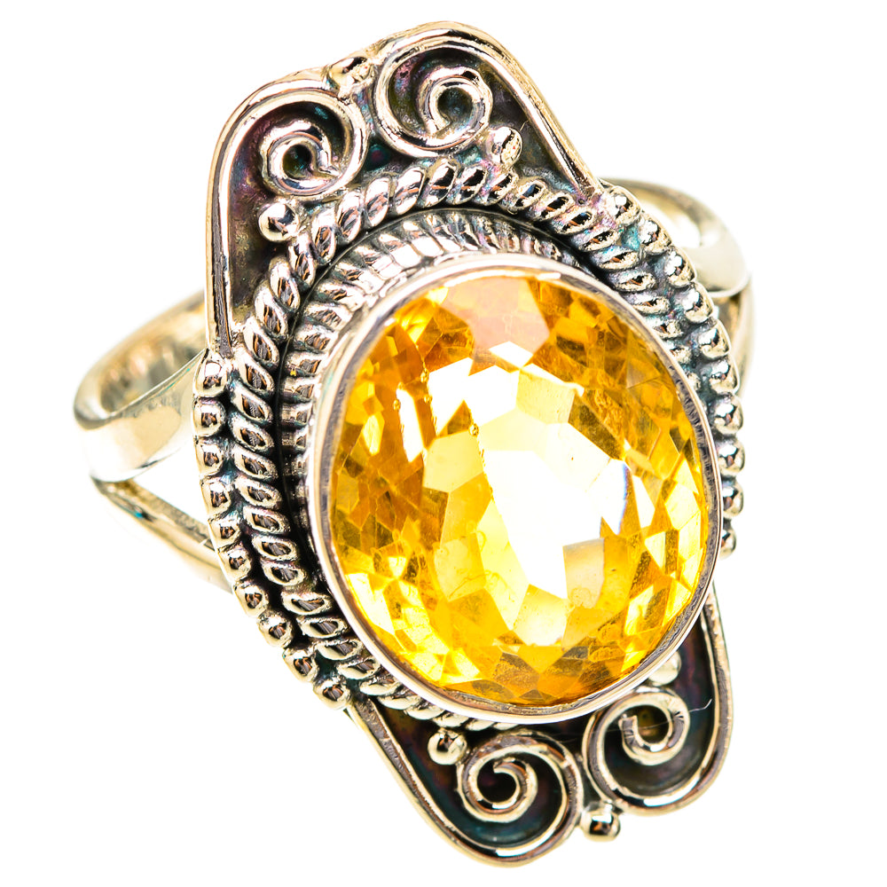 Citrine Rings handcrafted by Anasilvercos - RING119943 - Photo 2