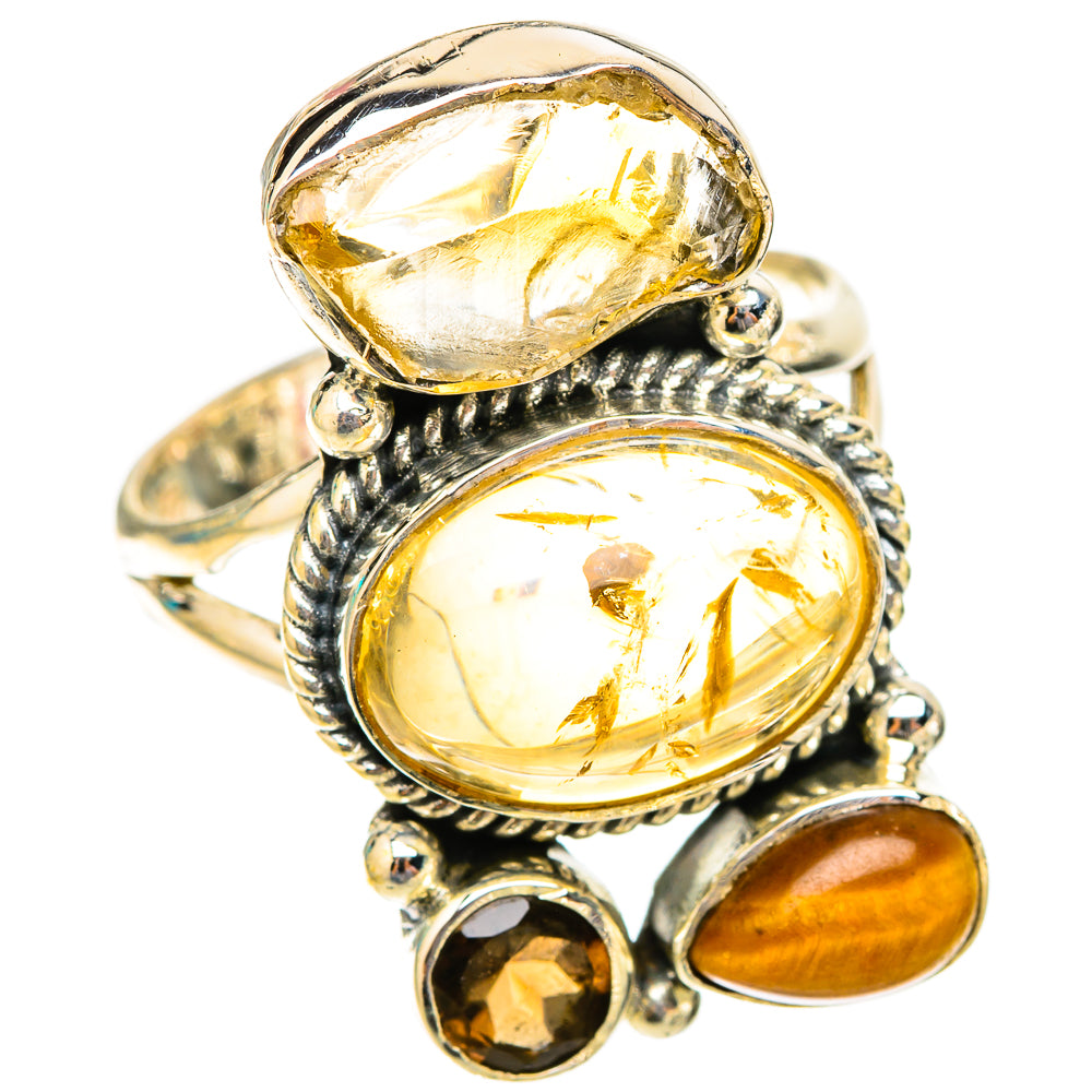 Citrine Rings handcrafted by Anasilvercos - RING119945 - Photo 2