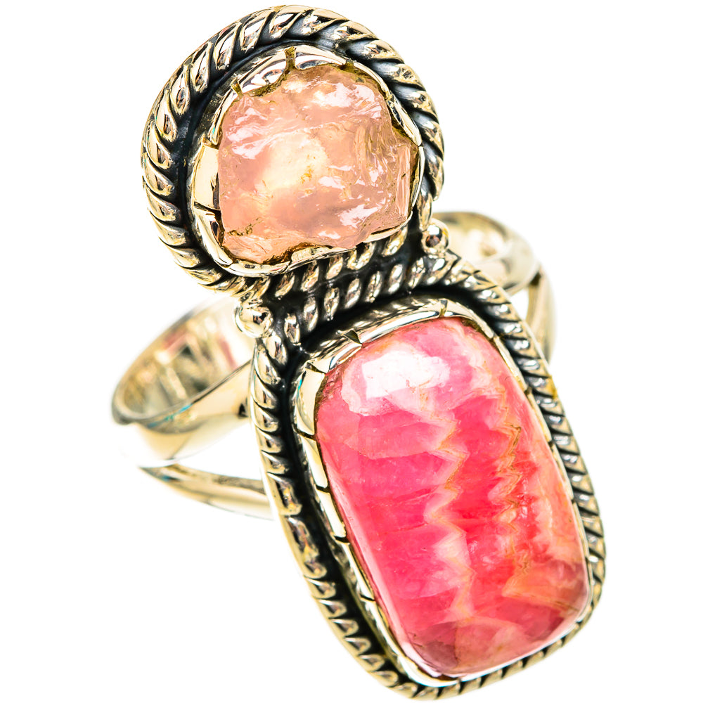 Rhodochrosite Rings handcrafted by Anasilvercos - RING119946 - Photo 2