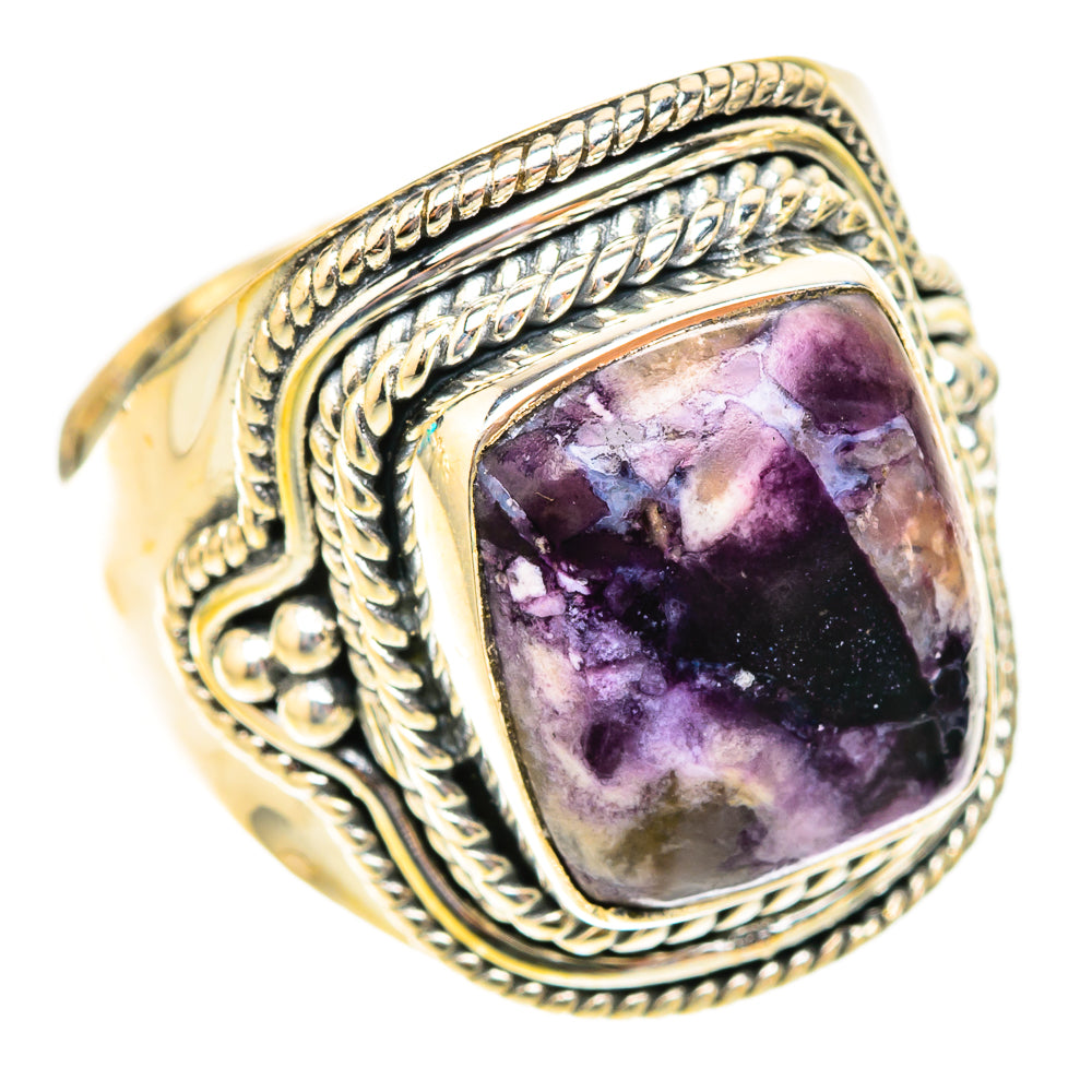 Charoite Rings handcrafted by Anasilvercos - RING119949 - Photo 2