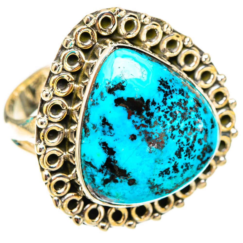 Shattuckite Rings handcrafted by Anasilvercos - RING119963 - Photo 2