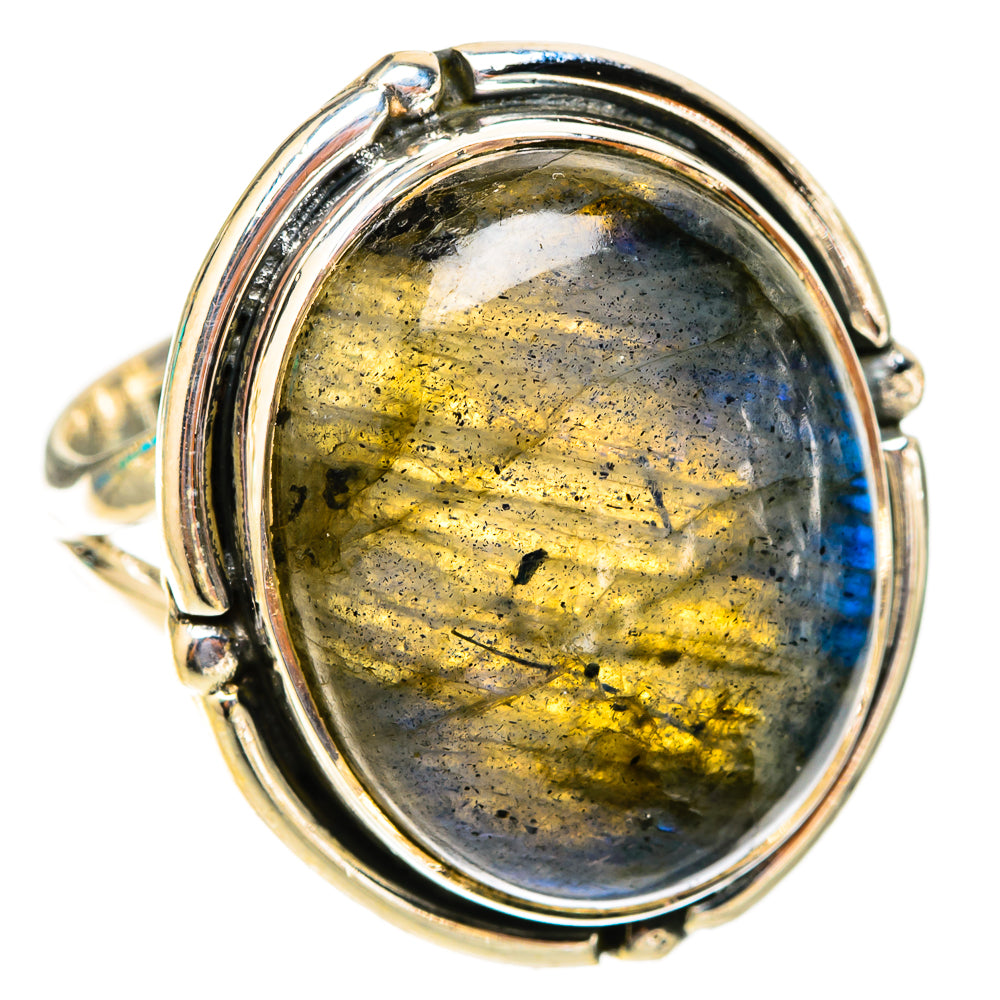 Labradorite Rings handcrafted by Anasilvercos - RING119966 - Photo 2