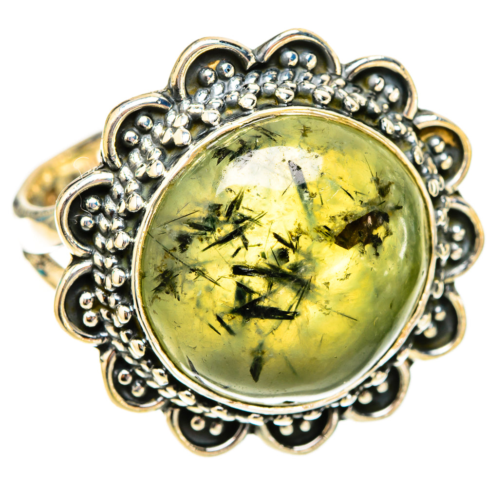 Prehnite Rings handcrafted by Anasilvercos - RING119968 - Photo 2