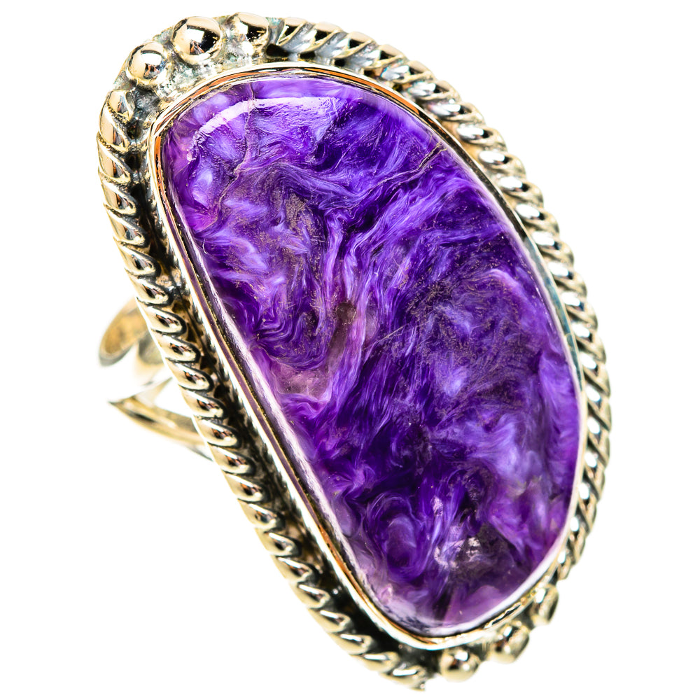 Charoite Rings handcrafted by Anasilvercos - RING119992 - Photo 2
