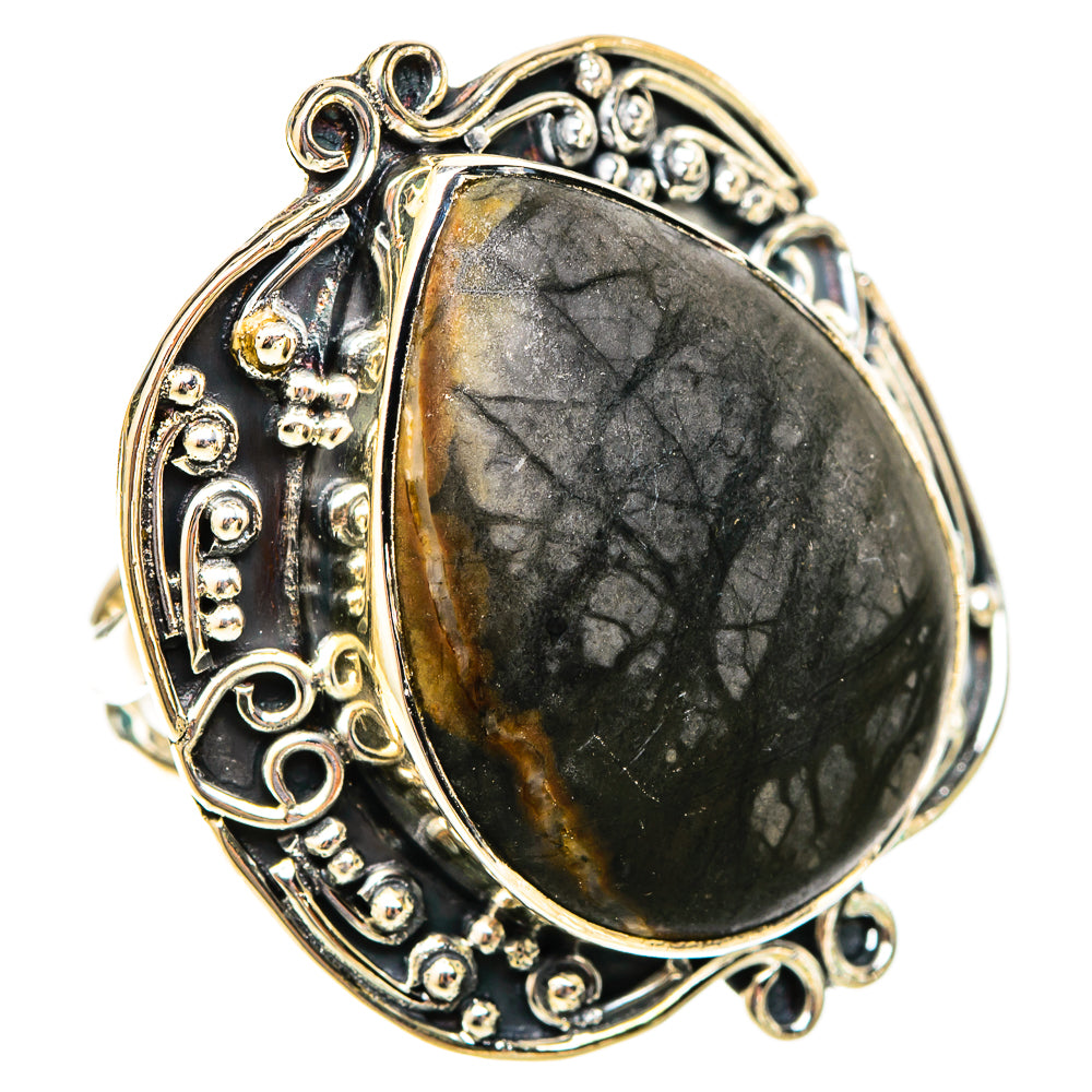 Picasso Jasper Rings handcrafted by Anasilvercos - RING119998 - Photo 2