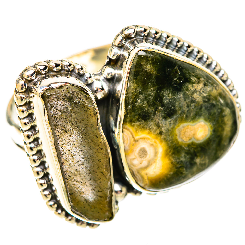 Ocean Jasper Rings handcrafted by Anasilvercos - RING120027 - Photo 2