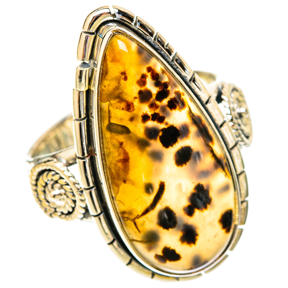 Montana Agate Rings handcrafted by Anasilvercos - RING120034 - Photo 2