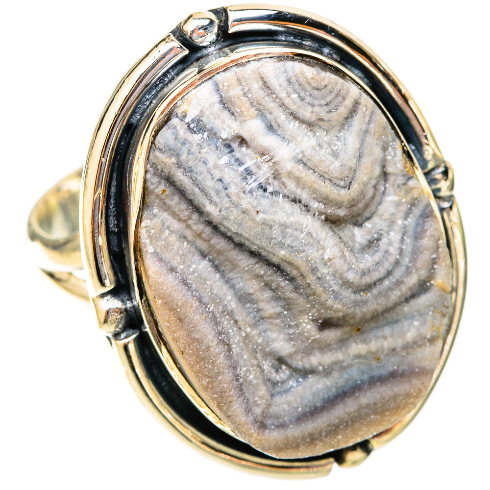 Desert Druzy Rings handcrafted by Anasilvercos - RING120063 - Photo 2