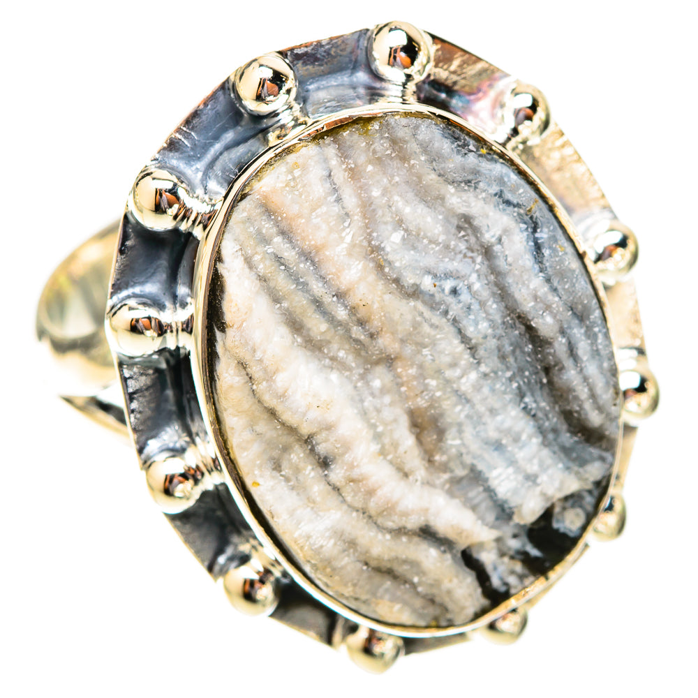 Desert Druzy Rings handcrafted by Anasilvercos - RING120064 - Photo 2