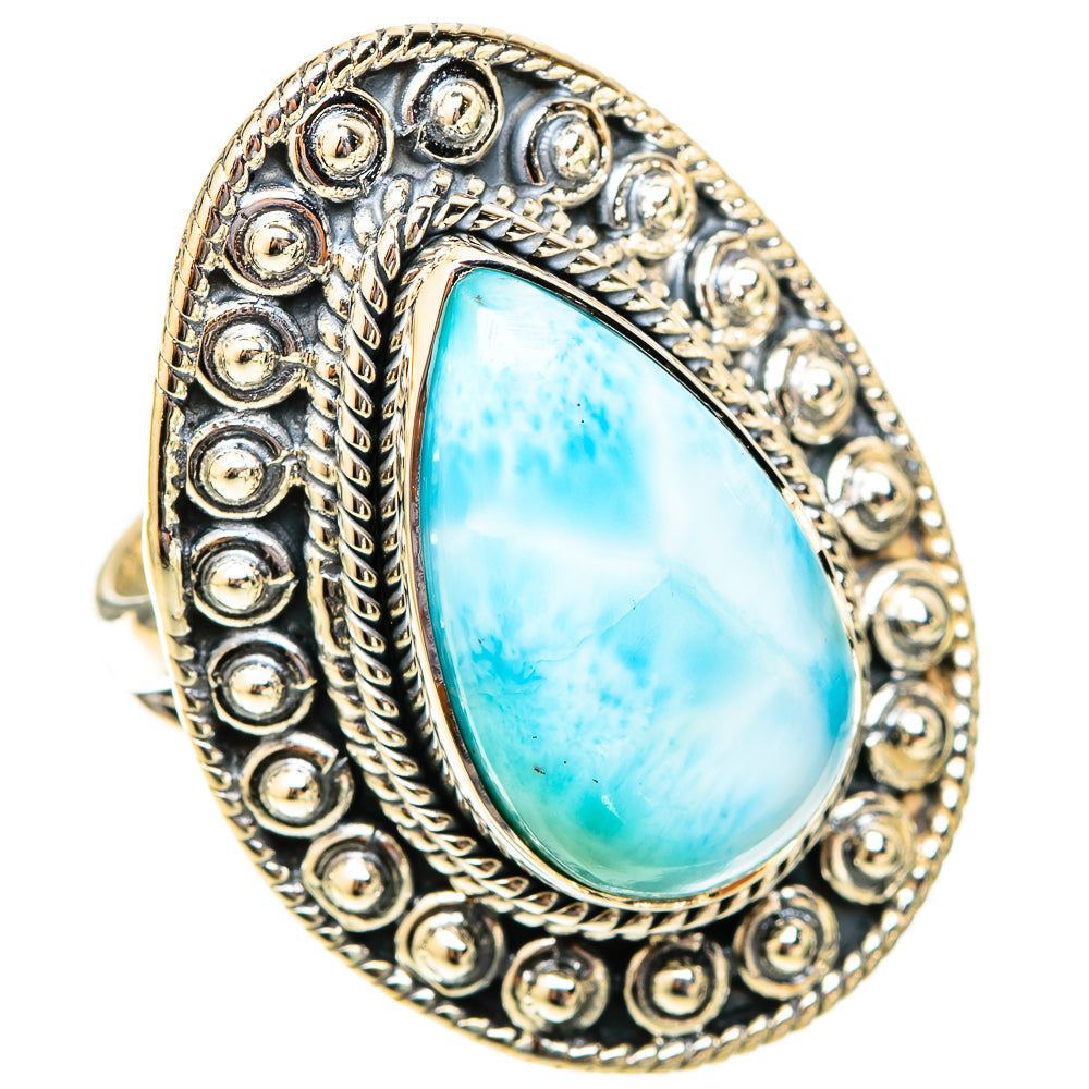 Larimar Rings handcrafted by Anasilvercos - RING120071 - Photo 2