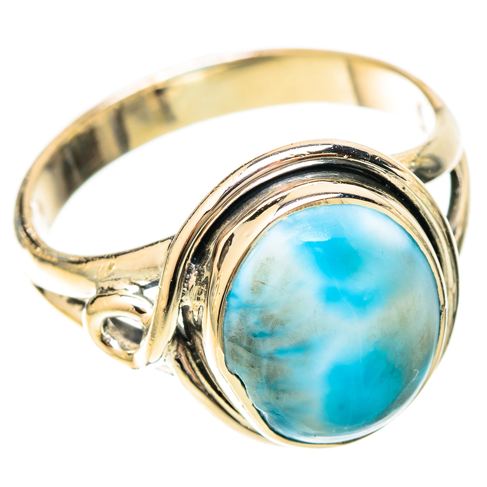 Larimar Rings handcrafted by Anasilvercos - RING120110 - Photo 2