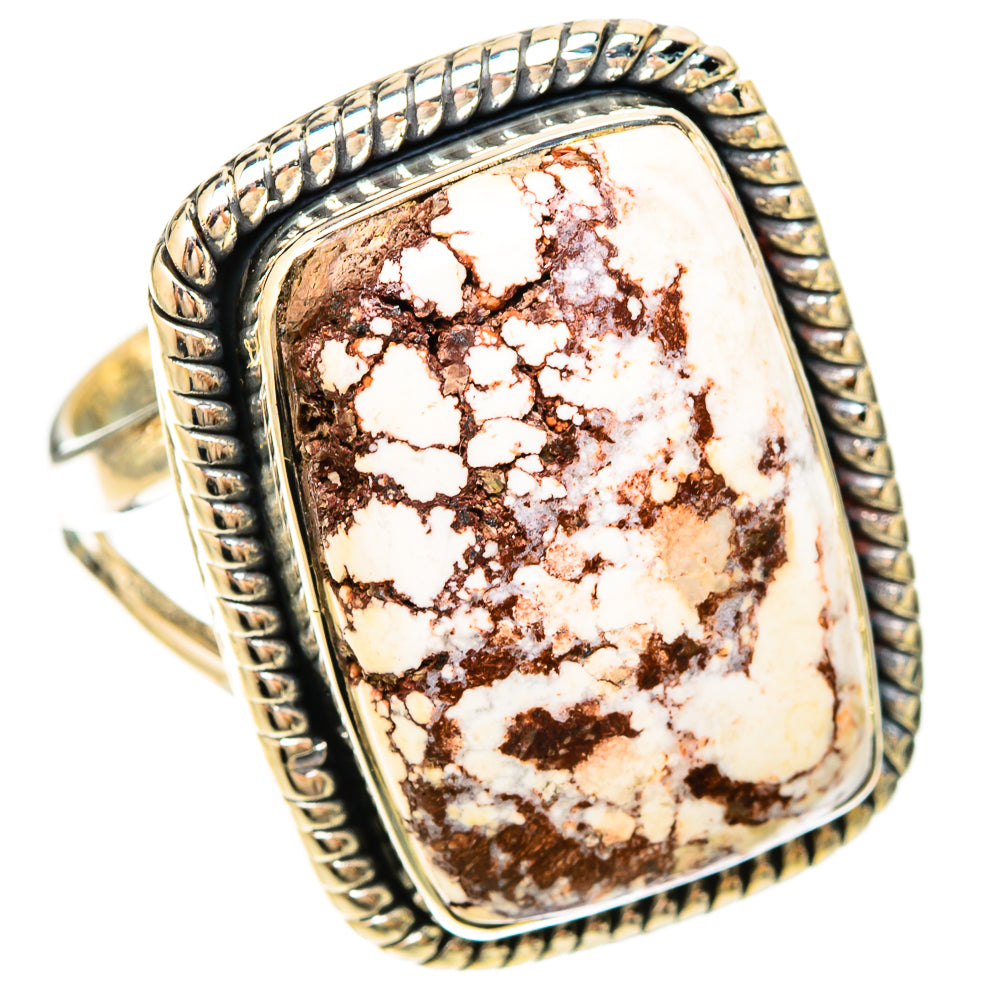 Wild Horse Jasper Rings handcrafted by Anasilvercos - RING120121 - Photo 2