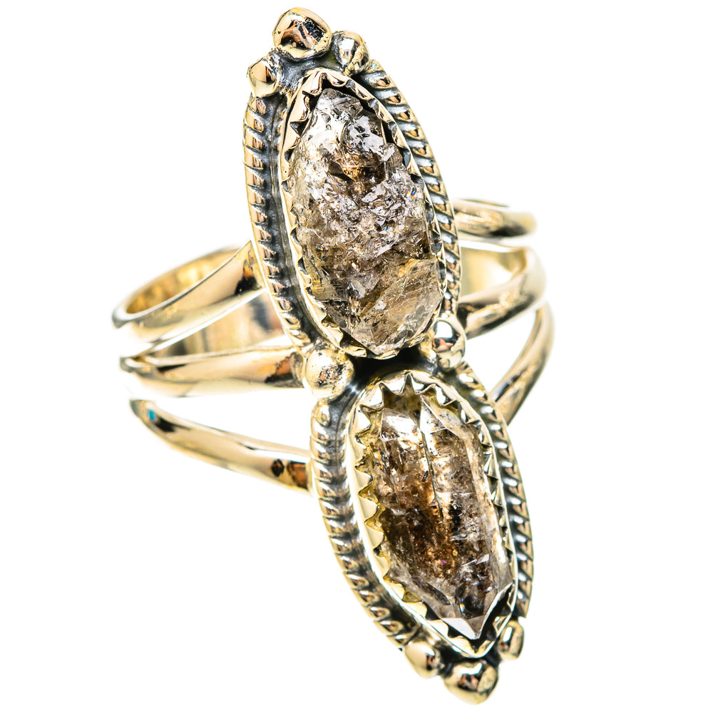 Herkimer Diamond Rings handcrafted by Anasilvercos - RING120132 - Photo 2