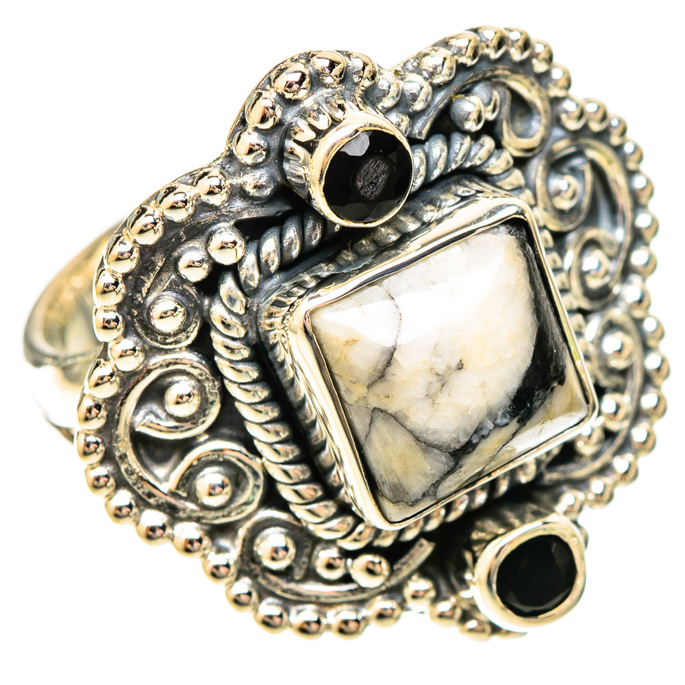 Pinolith Jasper Rings handcrafted by Anasilvercos - RING120133 - Photo 2