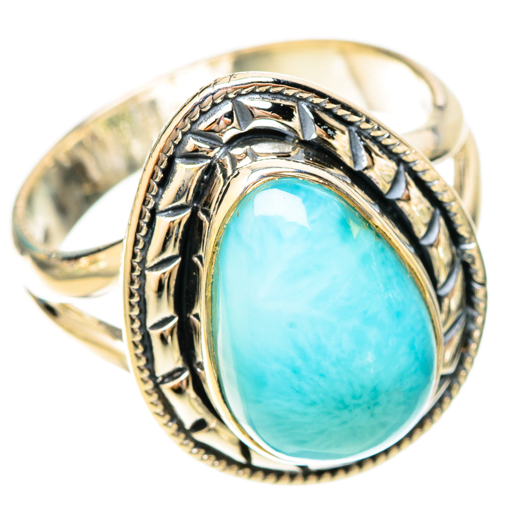 Larimar Rings handcrafted by Anasilvercos - RING120147 - Photo 2