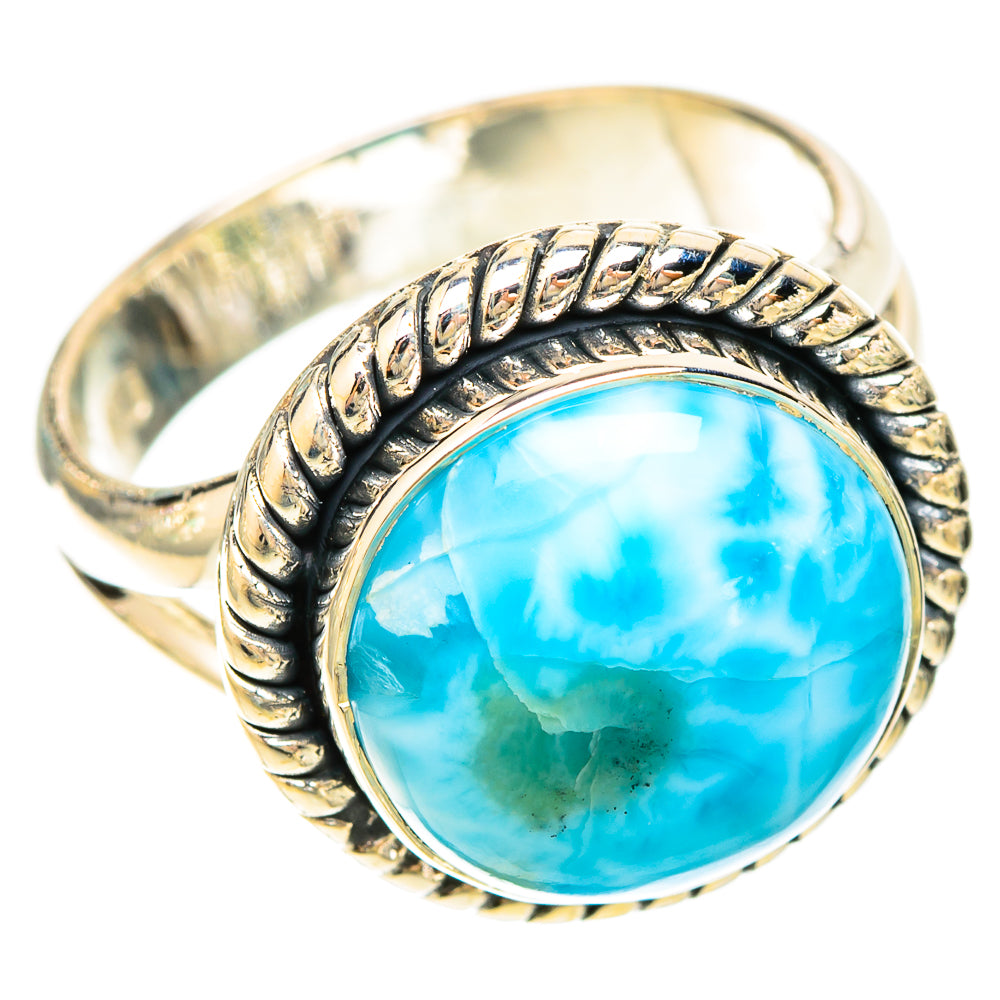 Larimar Rings handcrafted by Anasilvercos - RING120148 - Photo 2