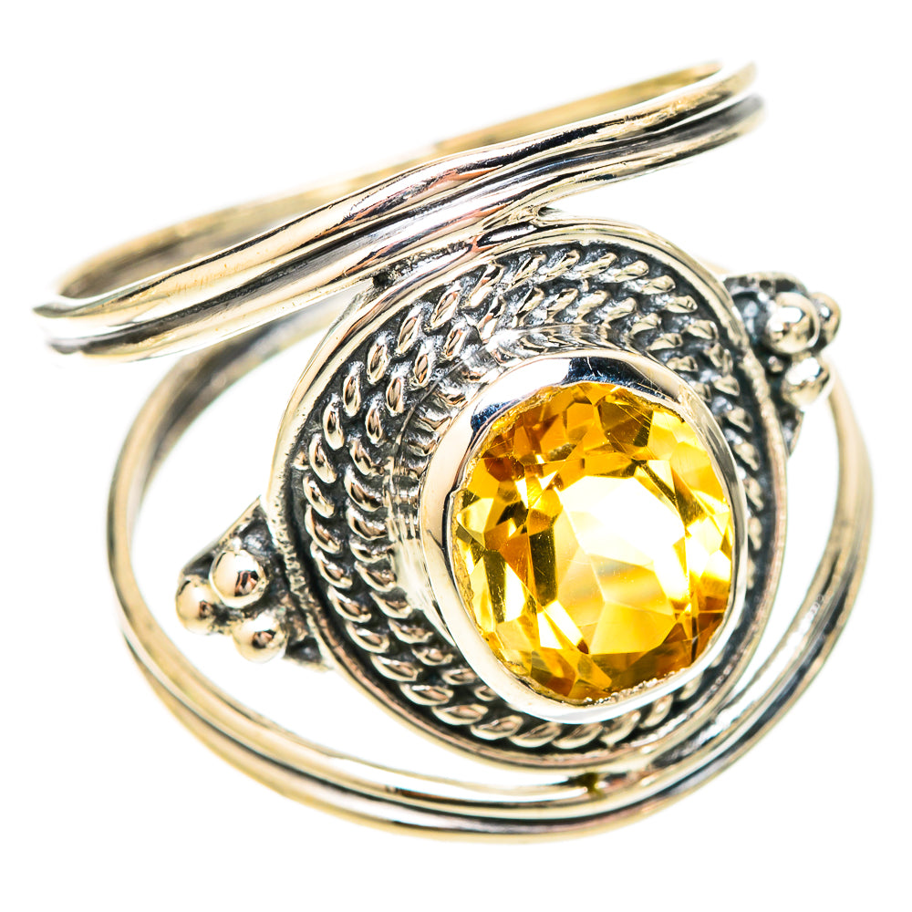 Citrine Rings handcrafted by Anasilvercos - RING120157 - Photo 2