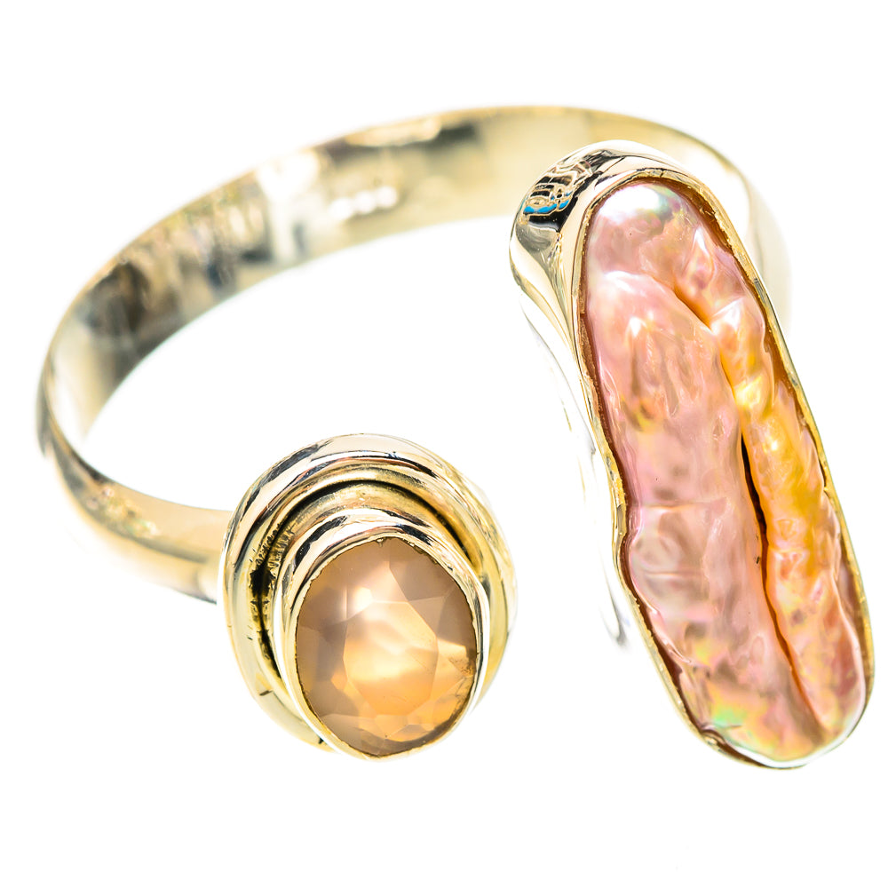 Mother Of Pearl Rings handcrafted by Anasilvercos - RING120171 - Photo 2