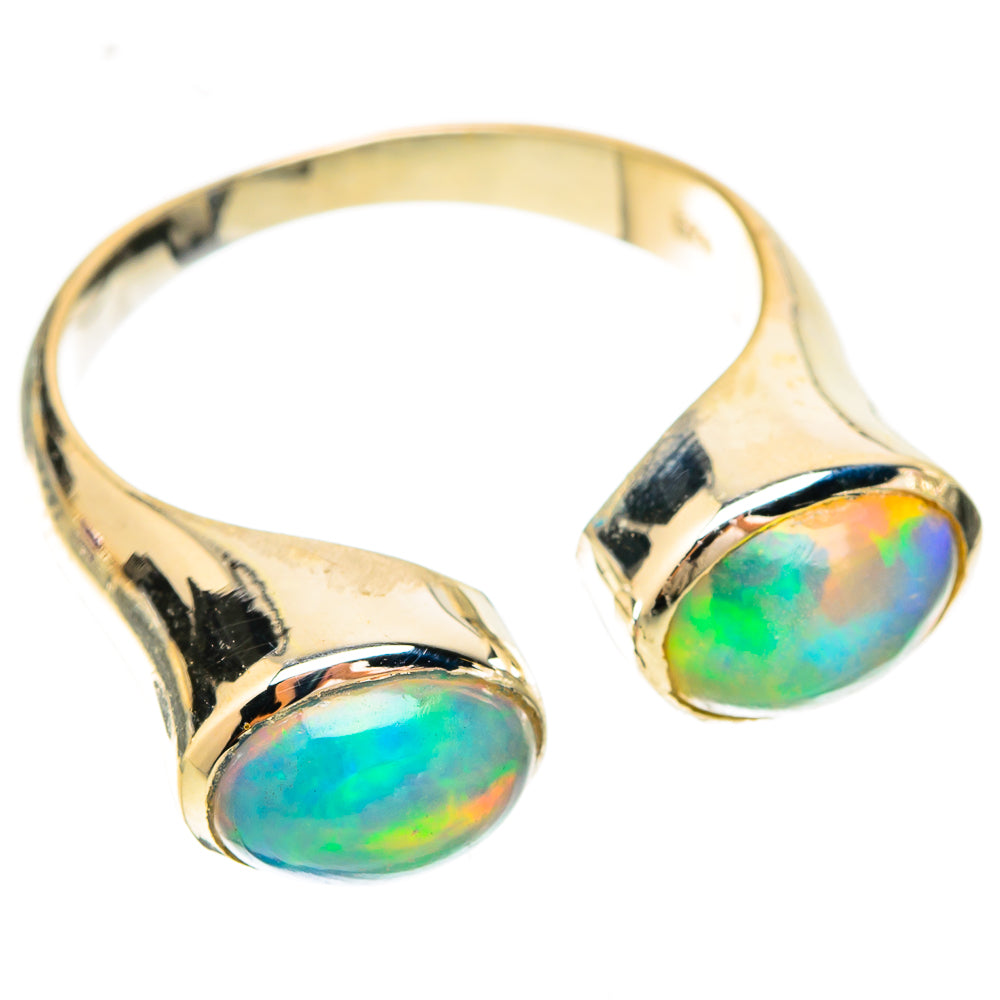 Ethiopian Opal Rings handcrafted by Anasilvercos - RING120174 - Photo 2