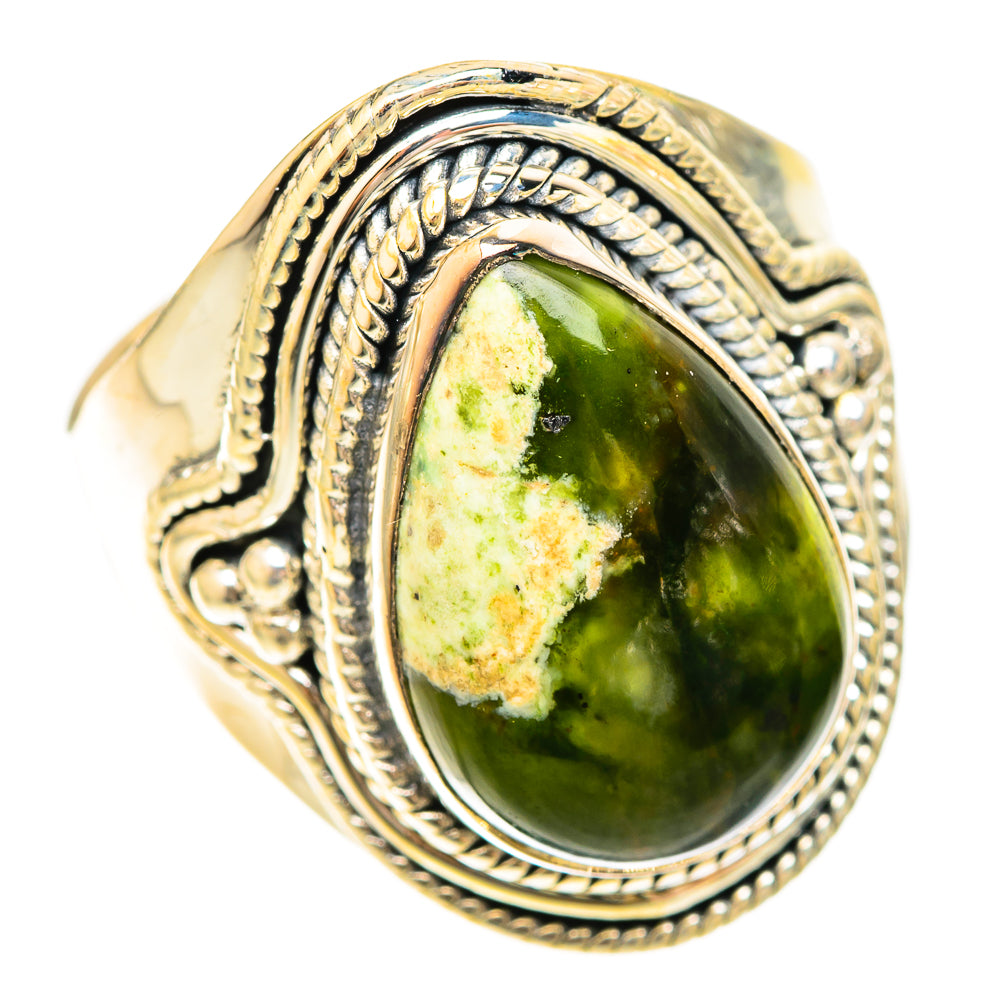 Ocean Jasper Rings handcrafted by Anasilvercos - RING120183 - Photo 2
