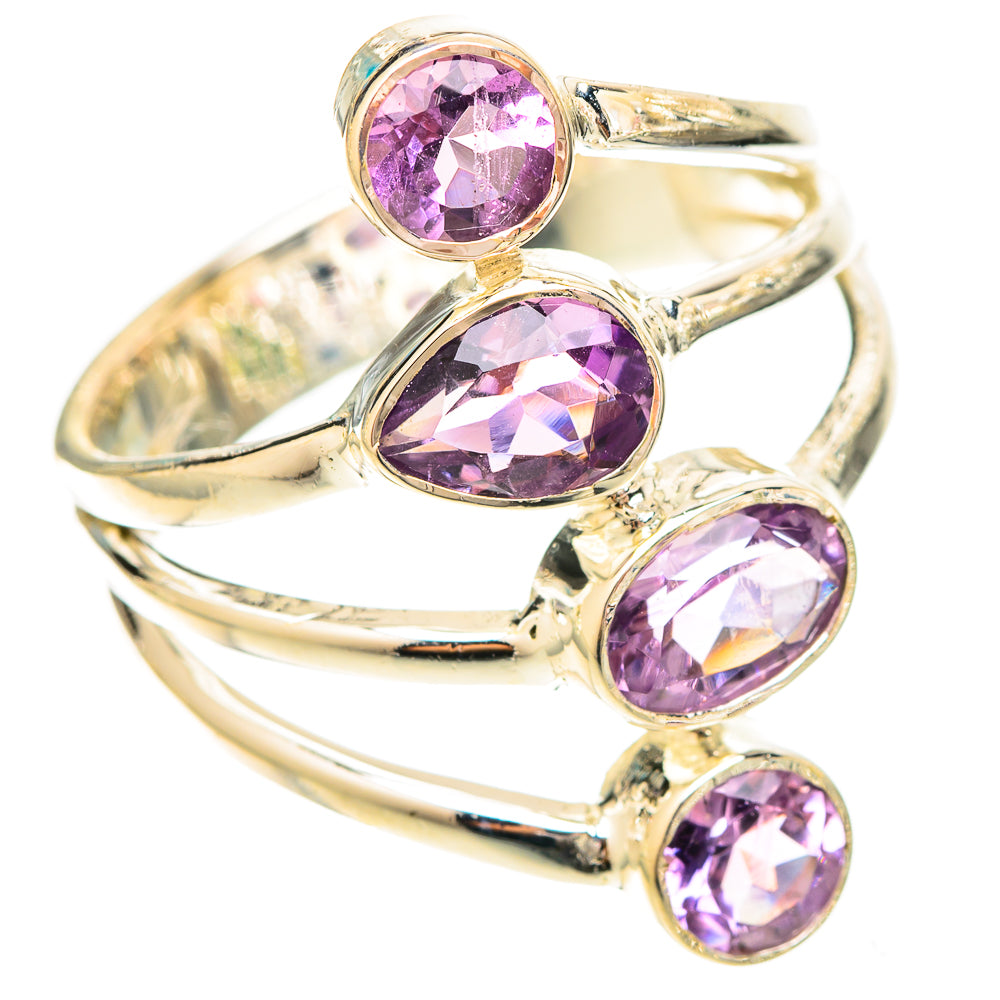 Amethyst Rings handcrafted by Anasilvercos - RING120196 - Photo 2