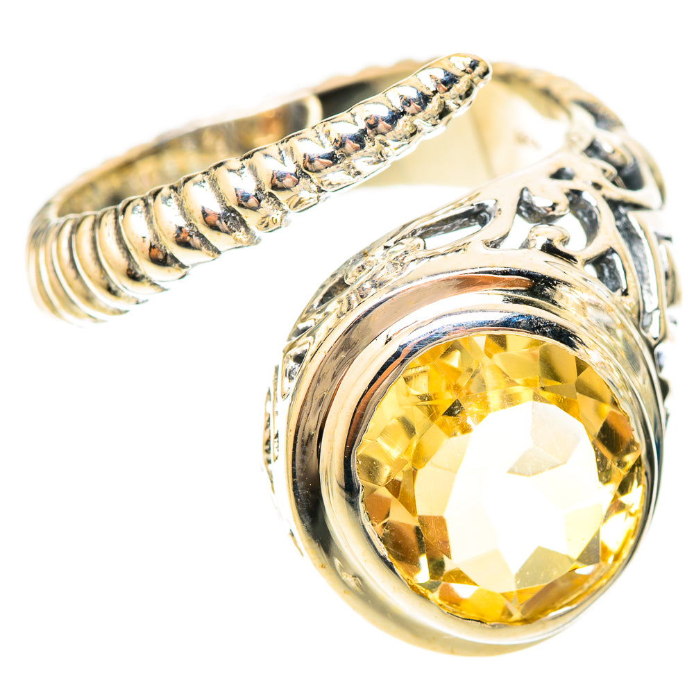 Citrine Rings handcrafted by Anasilvercos - RING120221 - Photo 2