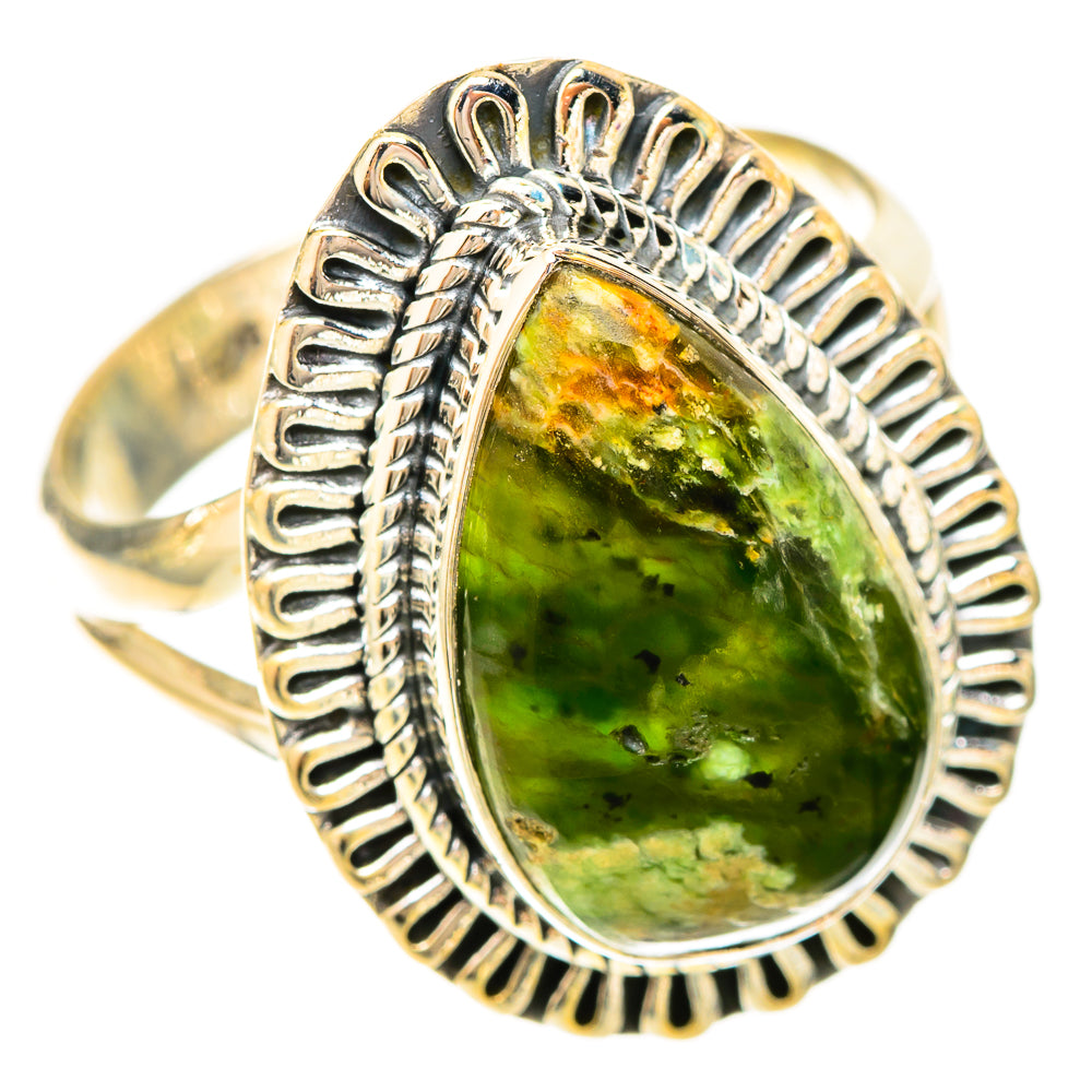 Rainforest Jasper Rings handcrafted by Anasilvercos - RING120249 - Photo 2