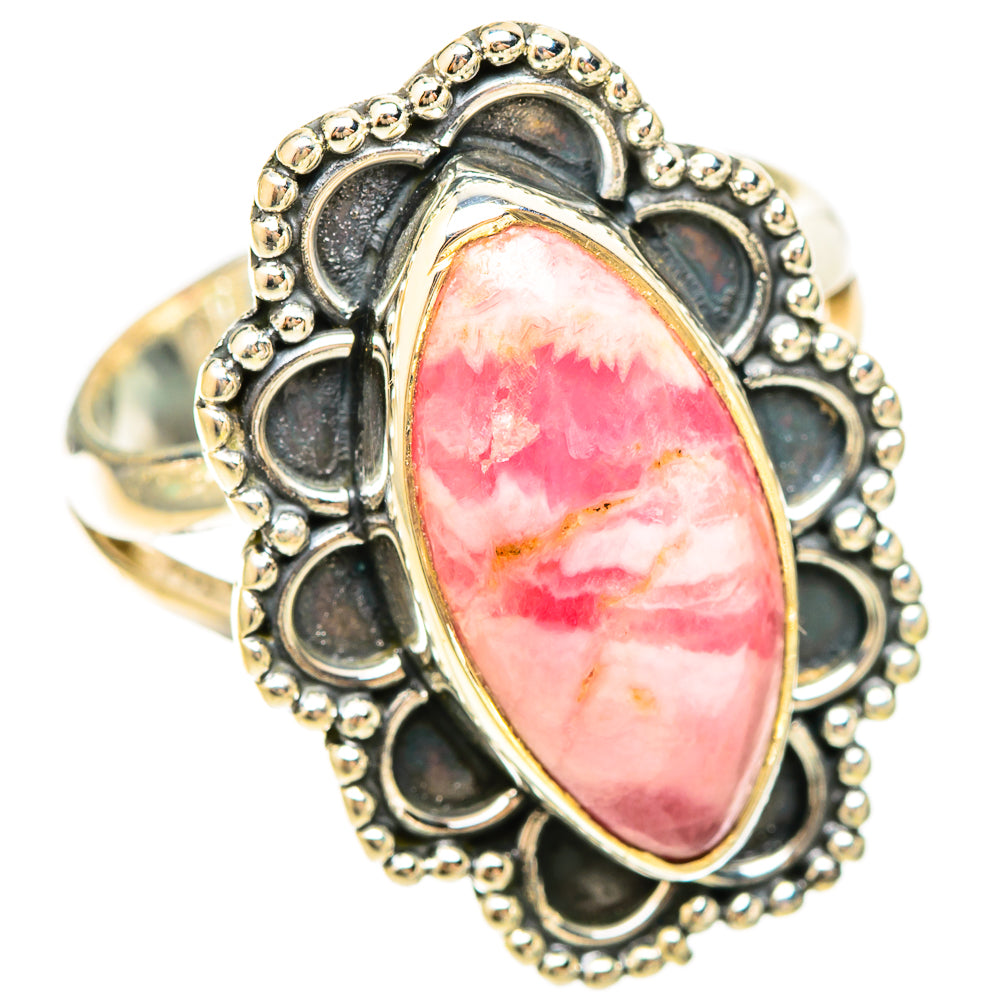 Rhodochrosite Rings handcrafted by Anasilvercos - RING120258 - Photo 2
