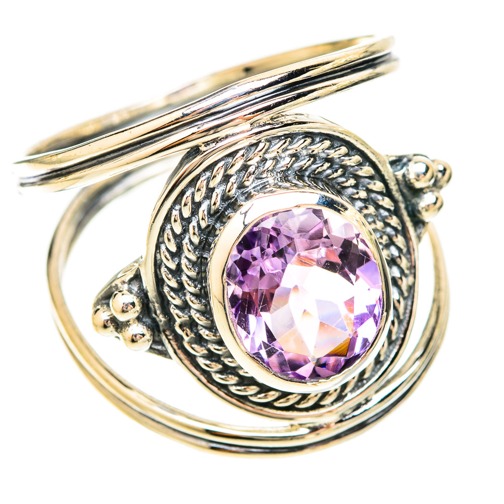 Amethyst Rings handcrafted by Anasilvercos - RING120260 - Photo 2