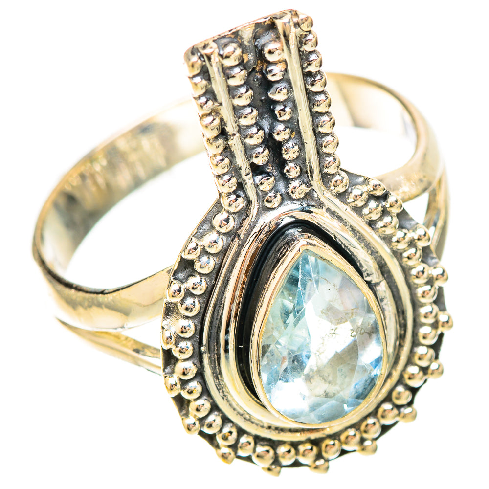 Blue Topaz Rings handcrafted by Anasilvercos - RING120274 - Photo 2