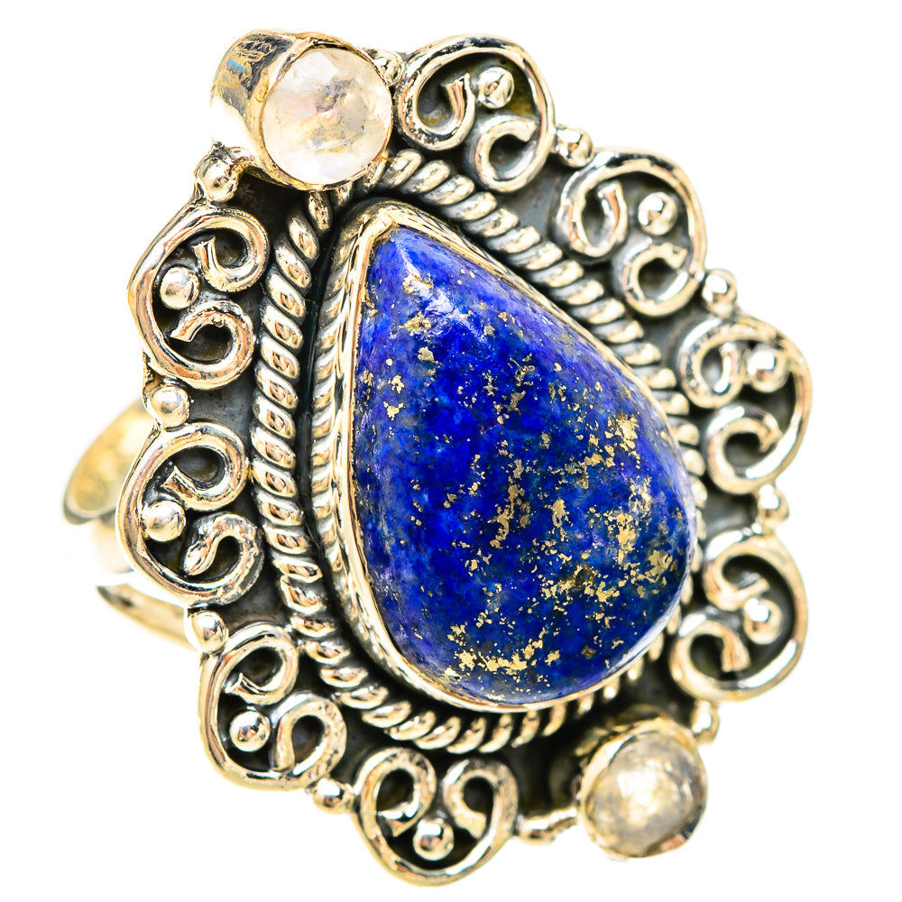 Lapis Lazuli Rings handcrafted by Anasilvercos - RING120275 - Photo 2