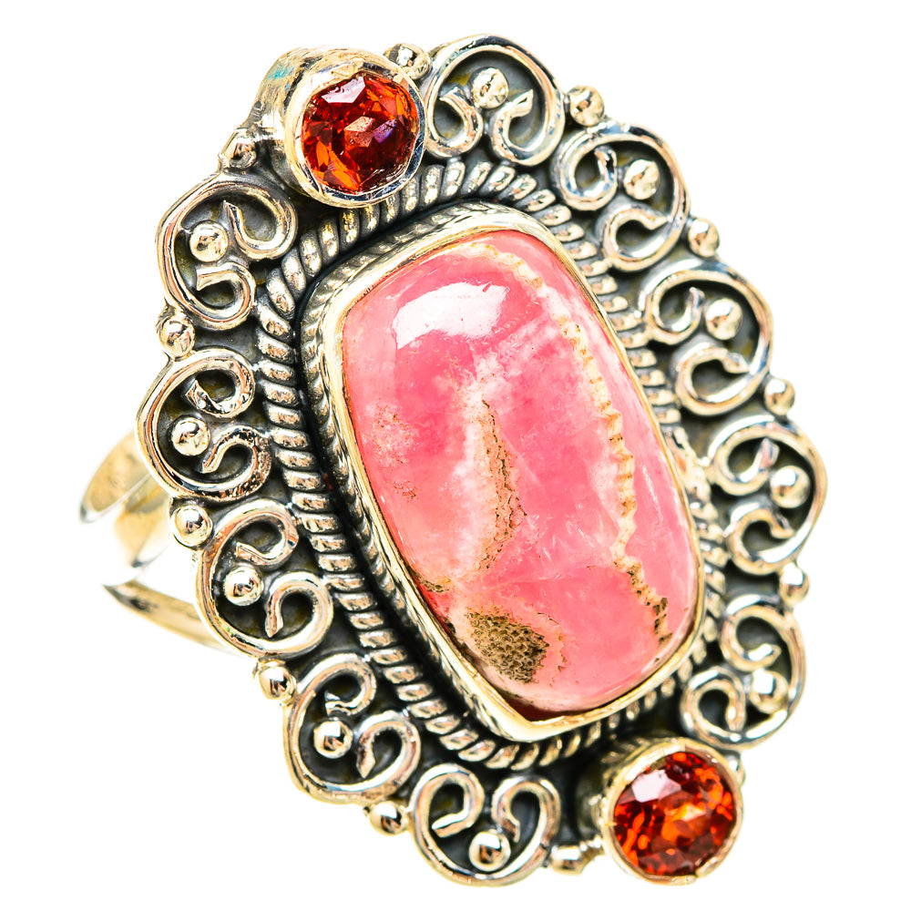 Rhodochrosite Rings handcrafted by Anasilvercos - RING120297 - Photo 2