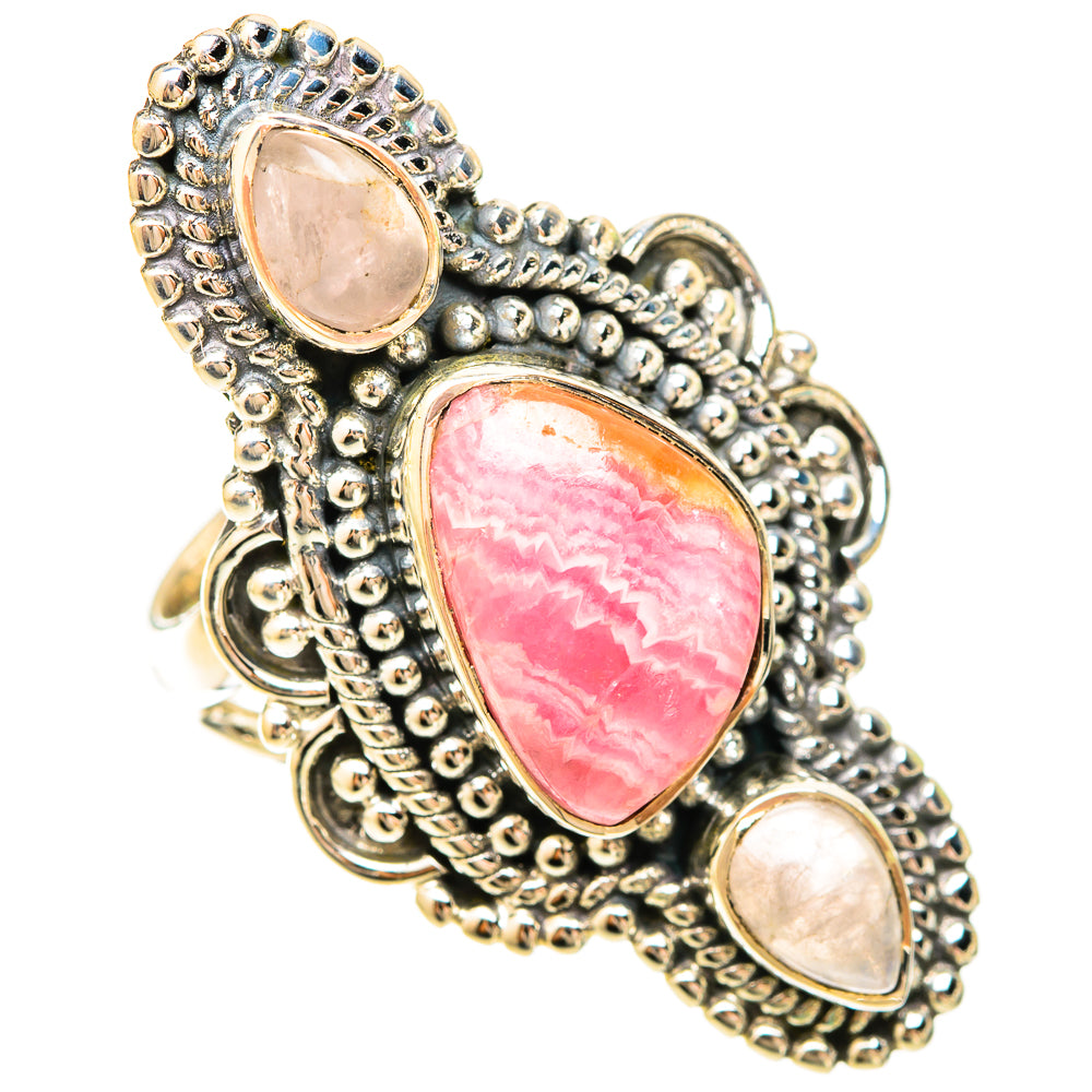 Rhodochrosite Rings handcrafted by Anasilvercos - RING120350 - Photo 2